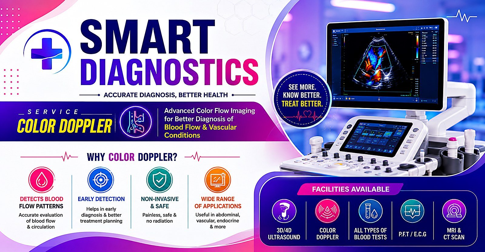 Color Doppler service